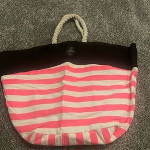 Victoria secret pink strip bag